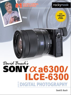 cover image of David Busch's Sony Alpha a6300/ILCE-6300 Guide to Digital Photography